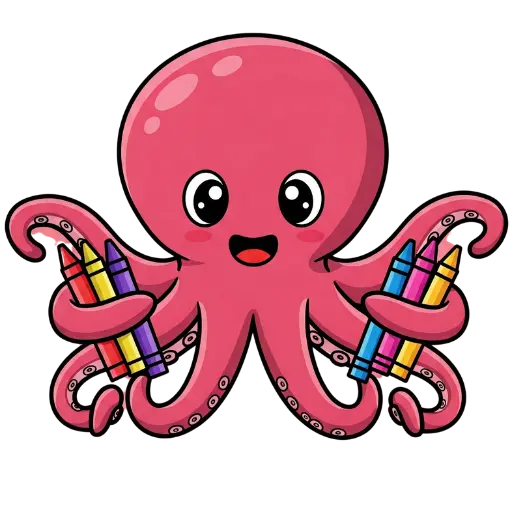 ColorWee icon ColorWee mascot