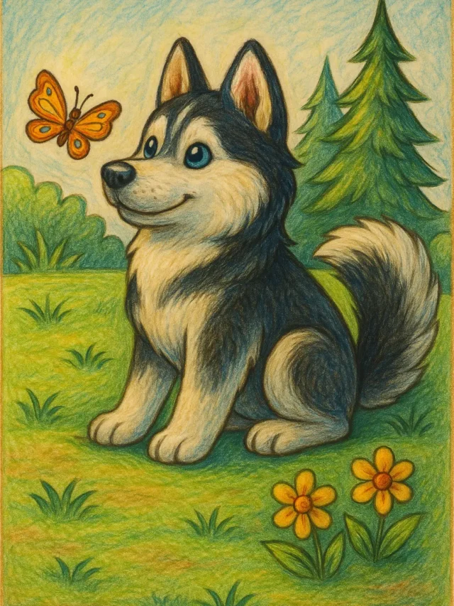 Beautiful Husky Coloring Pages for a Better Day