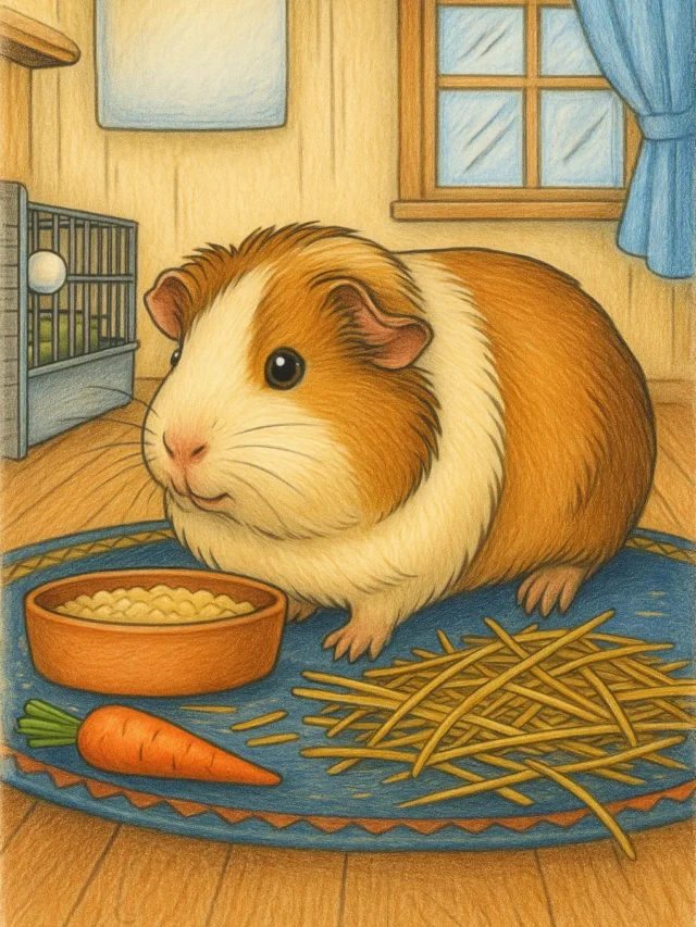 Guinea Pig Coloring Pages [Web story sneak peek]