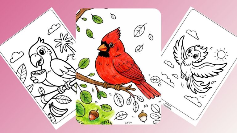 free printable bird coloring pages Free printable bird coloring pages.