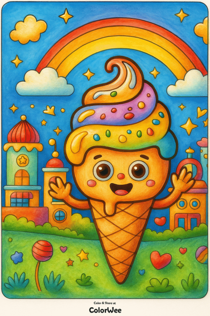 Ice Cream Rainbow 1