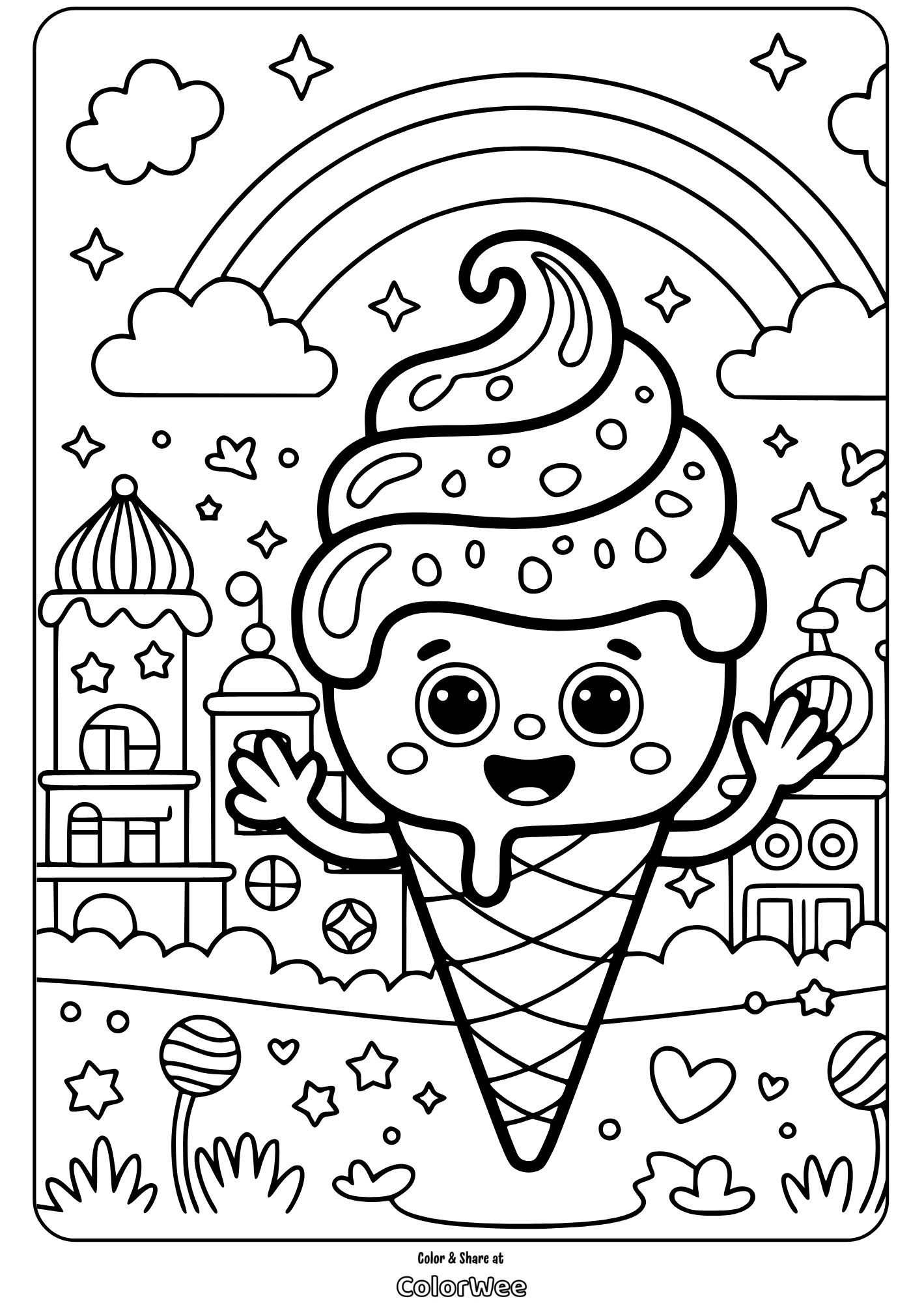 Ice Cream Rainbow 4