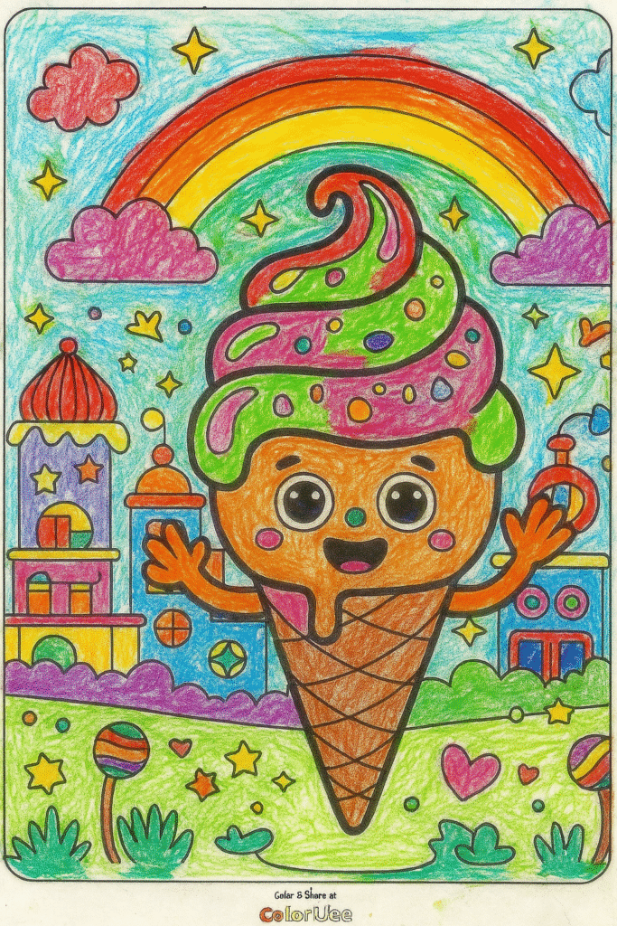 Ice Cream Rainbow
