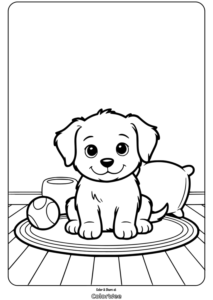 25 Pet Animals Coloring Pages (Free to Print and Download)