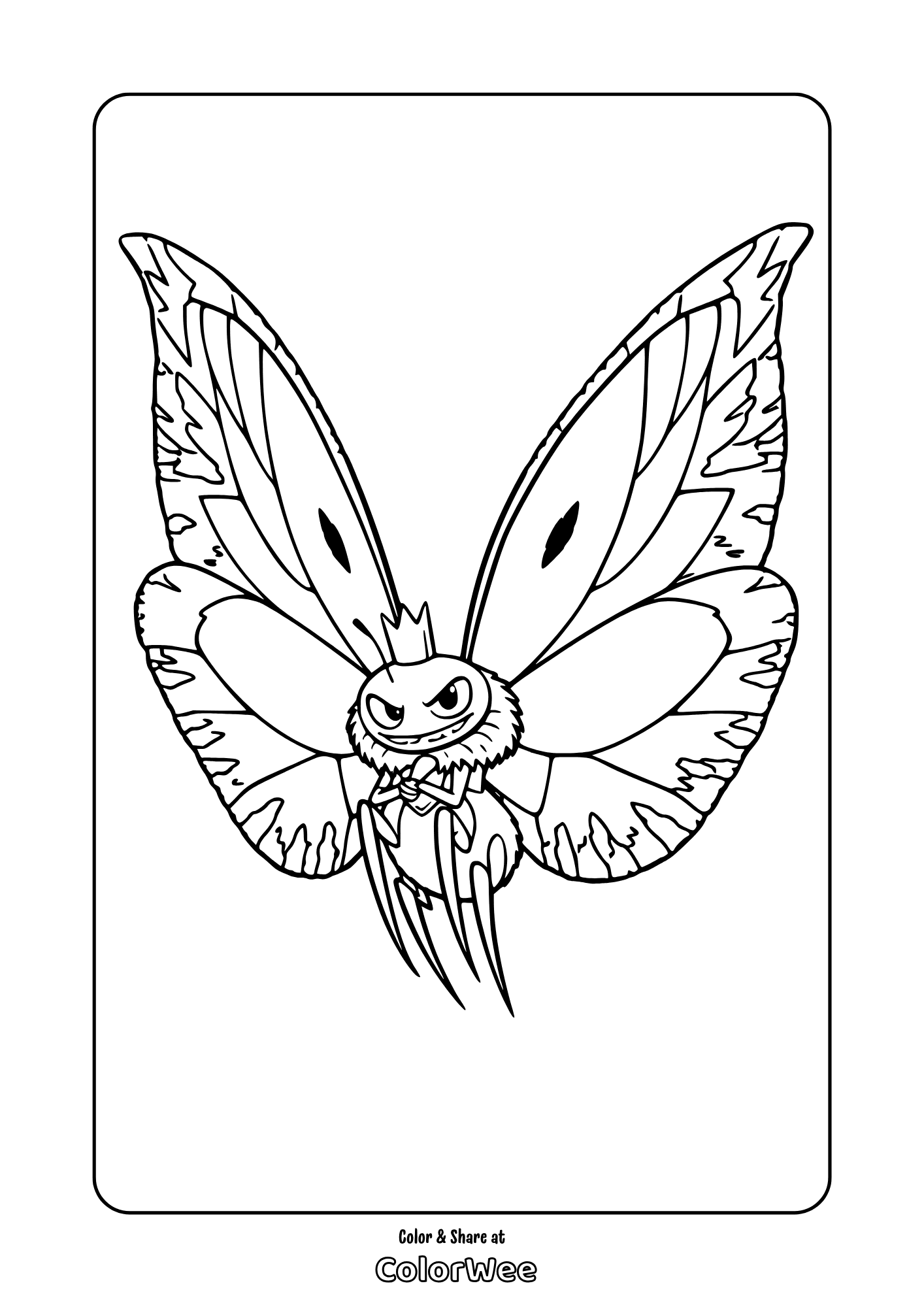 Coloring page of Titus from Hoppers animated movie.