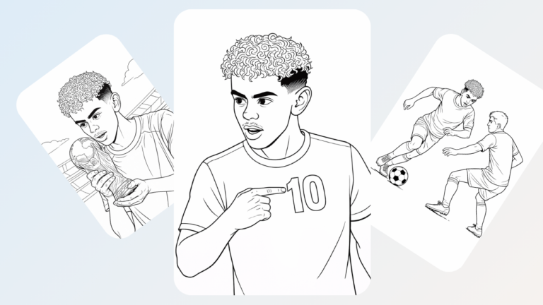 Lamine Yamal Coloring Pages Lamine Yamal Coloring Pages.