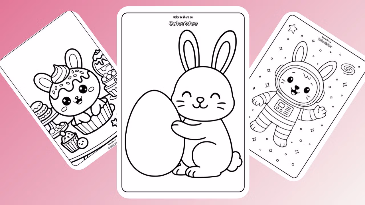 Bunny Coloring Pages