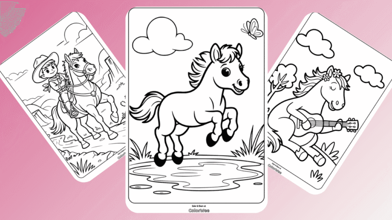 Horse Coloring Pages