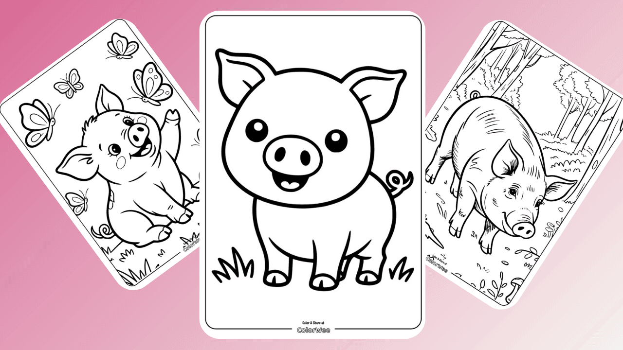 Pig Coloring Pages