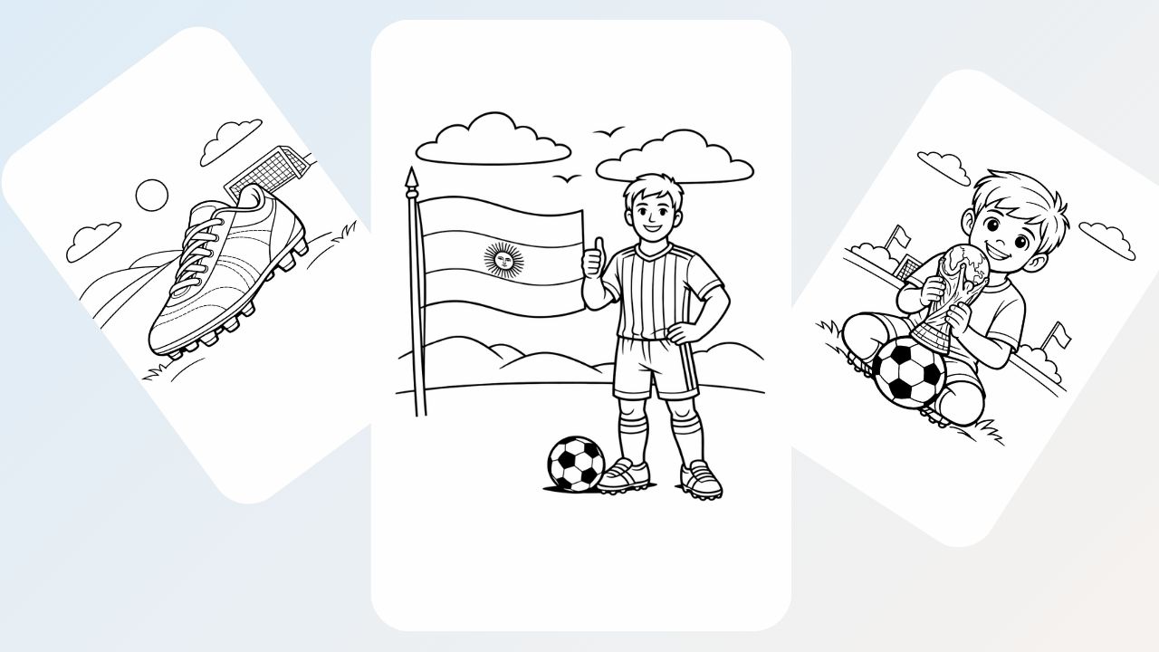 Soccer Coloring Pages